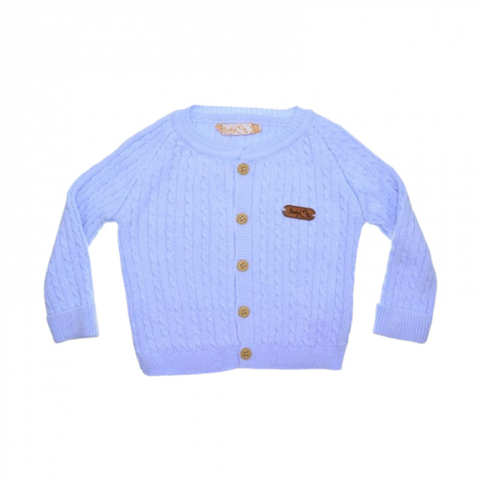Compleu format din 4 piese, pentru baieti, Mini Junior 4126A-56-62, Albastru deschis [4]