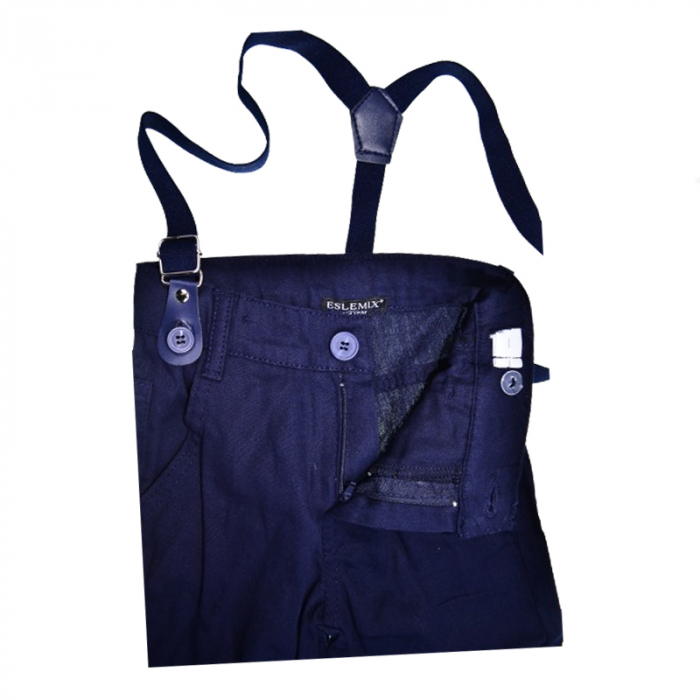 Compleu format din 4 piese pentru baieti Mini Junior COMP-2407, Albastru [6]