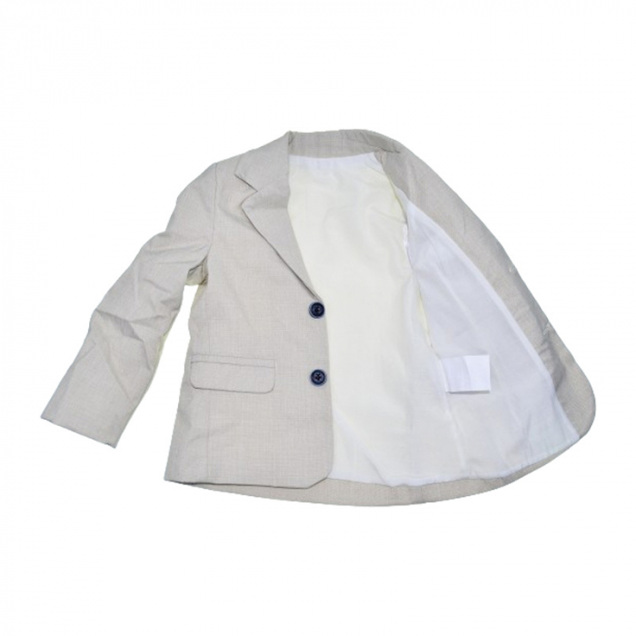 Compleu format din 4 piese pentru baieti Mini Junior COMP-3693-B, Crem [8]