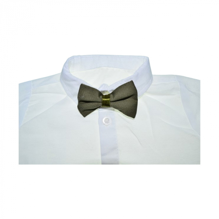 Compleu format din 4 piese pentru baieti Mini Junior COMP-3693-B, Crem [6]
