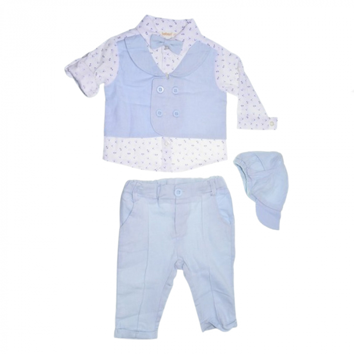 Compleu format din 4 piese pentru baieti Mini Junior SETMJ-46, Albastru [1]