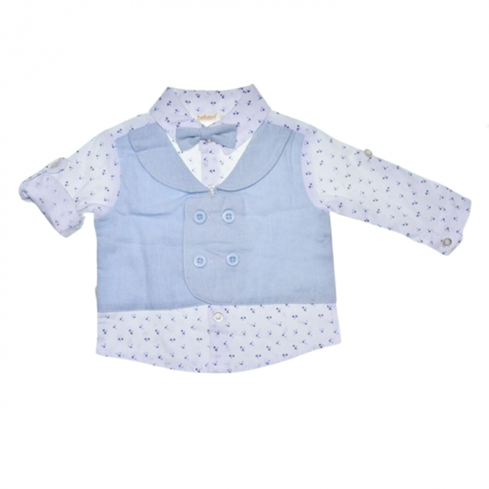 Compleu format din 4 piese pentru baieti Mini Junior SETMJ-46, Albastru [4]