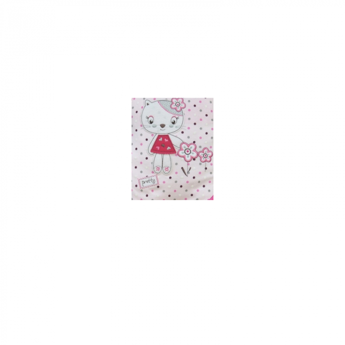 Compleu 2 piese salopeta si bluza pentru fete Koala Anulka 2120-RO-80, Multicolor [2]