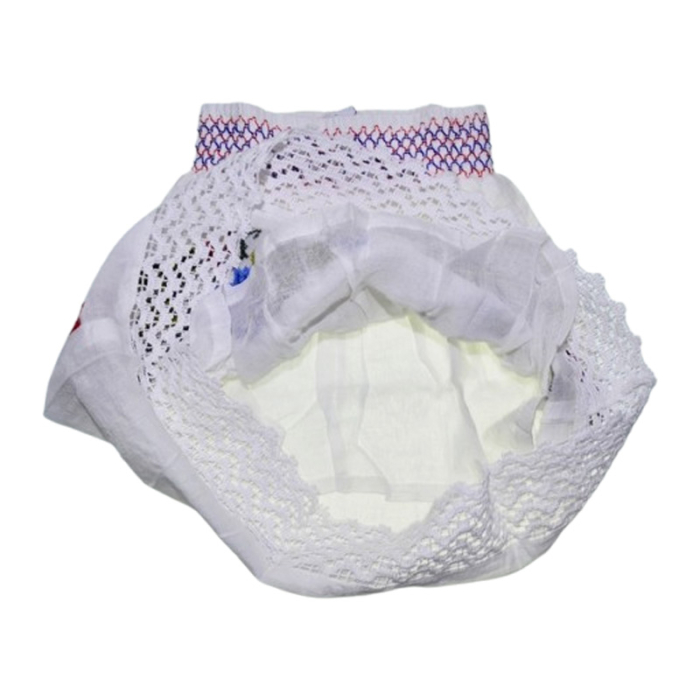 Compleu traditional, din 2 piese, ie si poale, pentru fete, Mini Junior C1411-0, Alb [4]