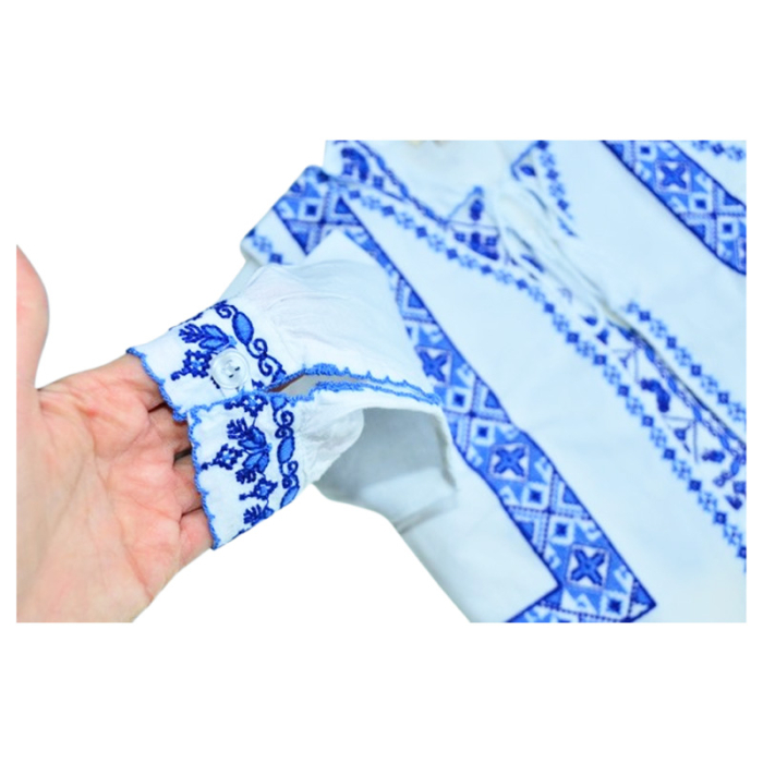 Compleu traditional, din 3 piese, pentru baieti, Mini Junior CB1411-4, Alb [3]