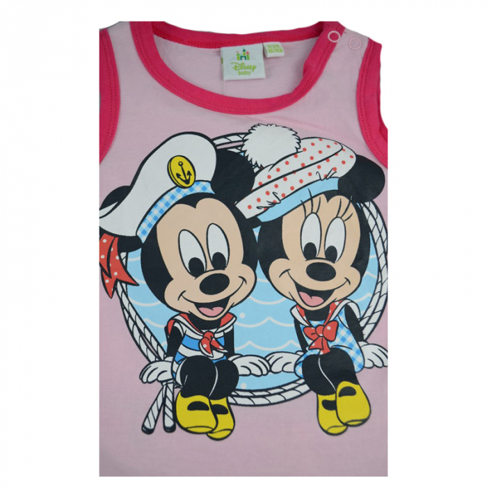Compleu 2 piese de vara pentru fete Disney DISM-JVSET41153a_80, Roz [3]