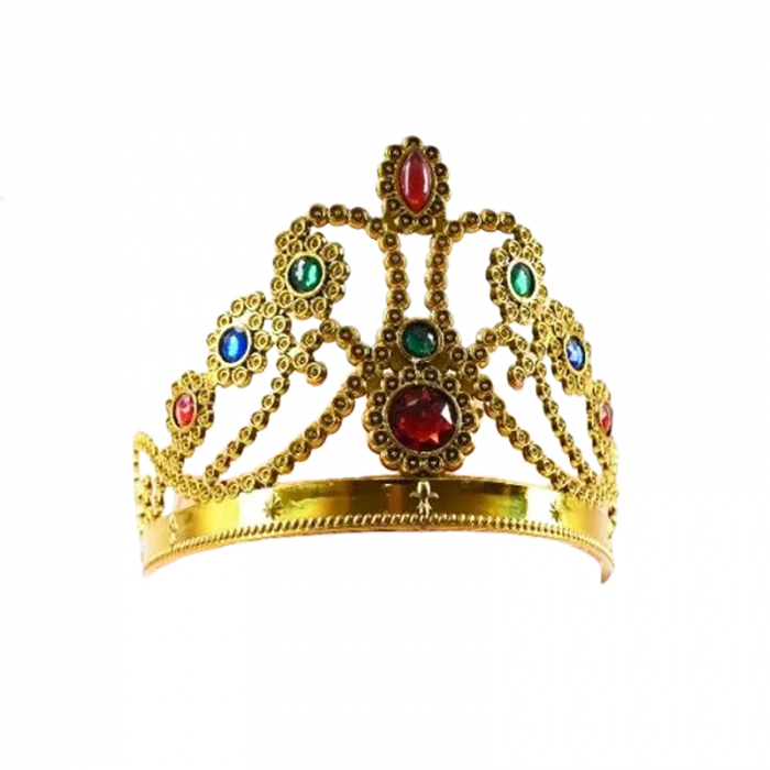 Coronita printesa cu pietre, ajustabila Midex D42639, Auriu [1]
