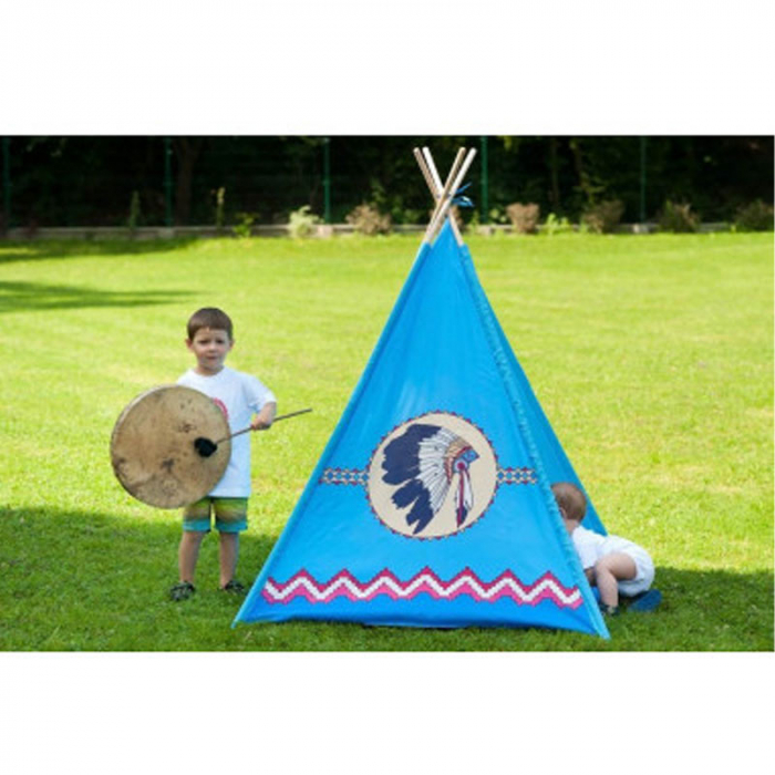 Cort pentru copii PlayTo Teepee Indian 032183, Albastru [3]