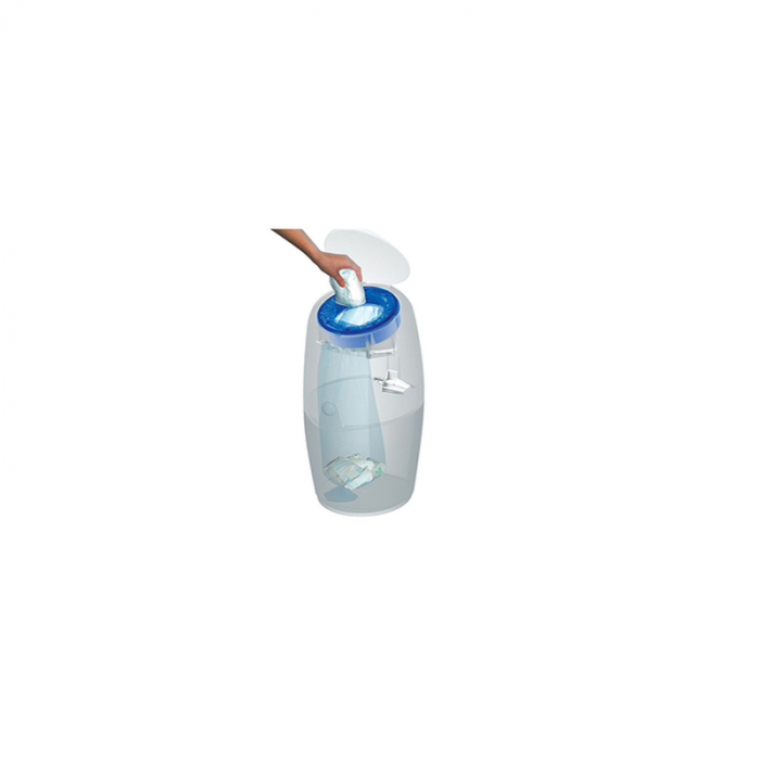 Cos ermetic plus 5 bucati scutece  Angelcare 0781C, Alb [2]