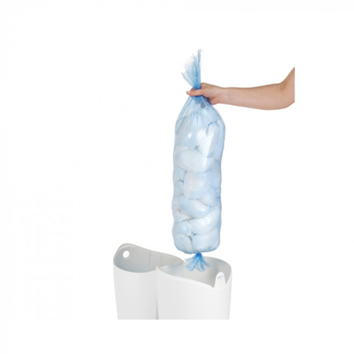 Cos ermetic pentru scutece Angelcare 100774-1A, Alb [5]