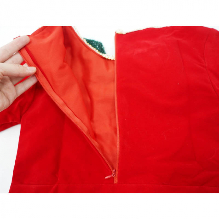 Costum 2 piese pentru copii Spiridus Mini Junior JLF-002A, Rosu [3]