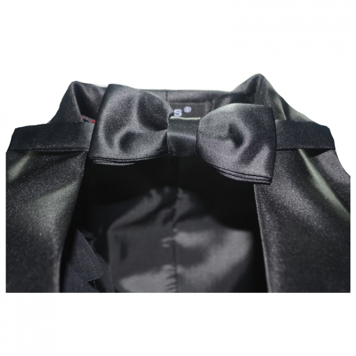 Costum 3 piese pentru baieti LA Kids 1704_128 cm, Negru [3]