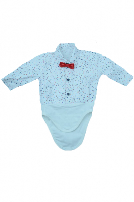 Costum botez 5 piese pentru baieti Baby Colibra 7892062 [2]