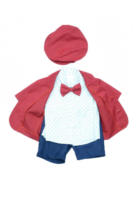 Costum botez 5 piese pentru baieti Micul Vip CMV-004-1 [3]