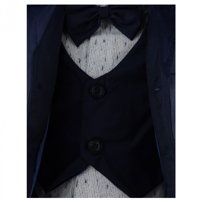 Costum botez 6 piese pentru baieti Mini Junior 02-COS [3]