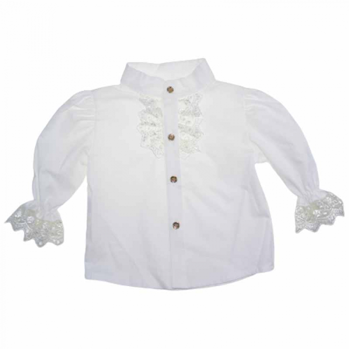 Costum botez din 4 piese pentru baieti Duomar 20623-6, Crem [3]