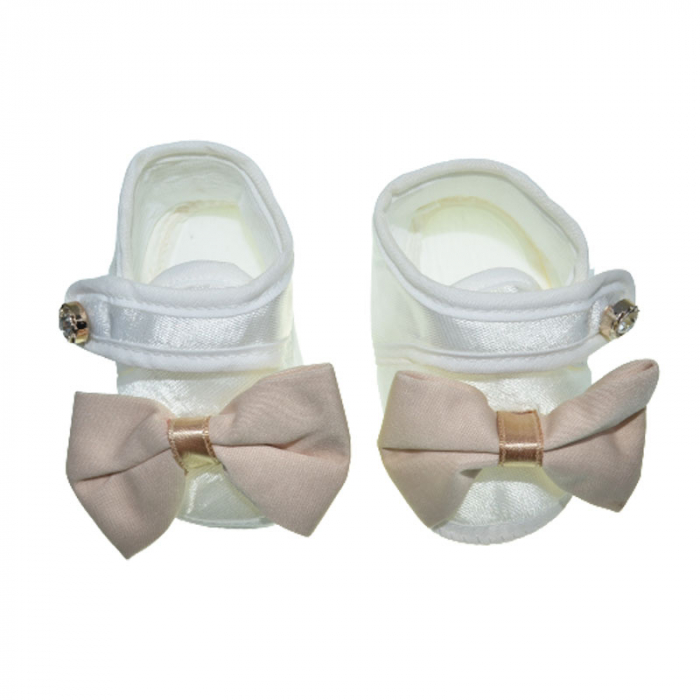 Costum botez din 5 piese pentru baieti Babylia 030823-2, Bej [4]