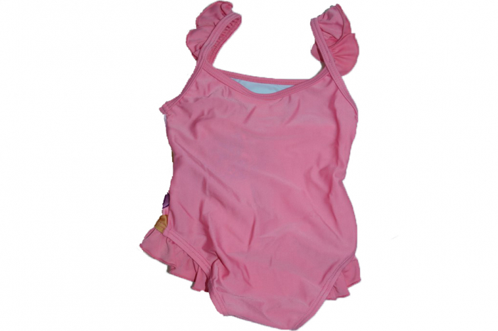 Costum de baie intreg Fete Patrol Sun City AQE0143-1, Roz [2]