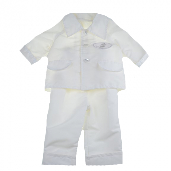 Costum de botez 2 piese pentru baieti Mini Junior CEB-58 [1]