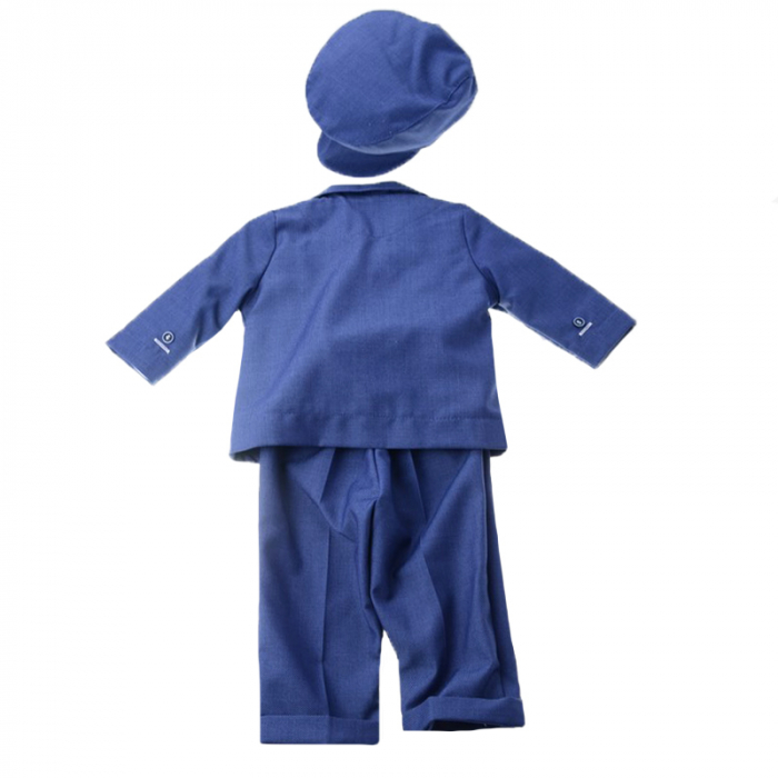 Costum de botez 5 piese pentru baieti Baby Colibra Armani KJ10 [2]