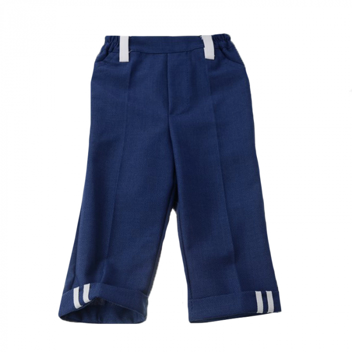Costum de botez 5 piese pentru baieti Baby Colibra Armani KJ10 [5]