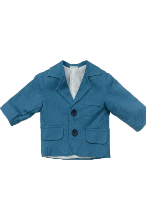 Costum de botez 5 piese pentru baieti Mini Junior CEBN1 [2]