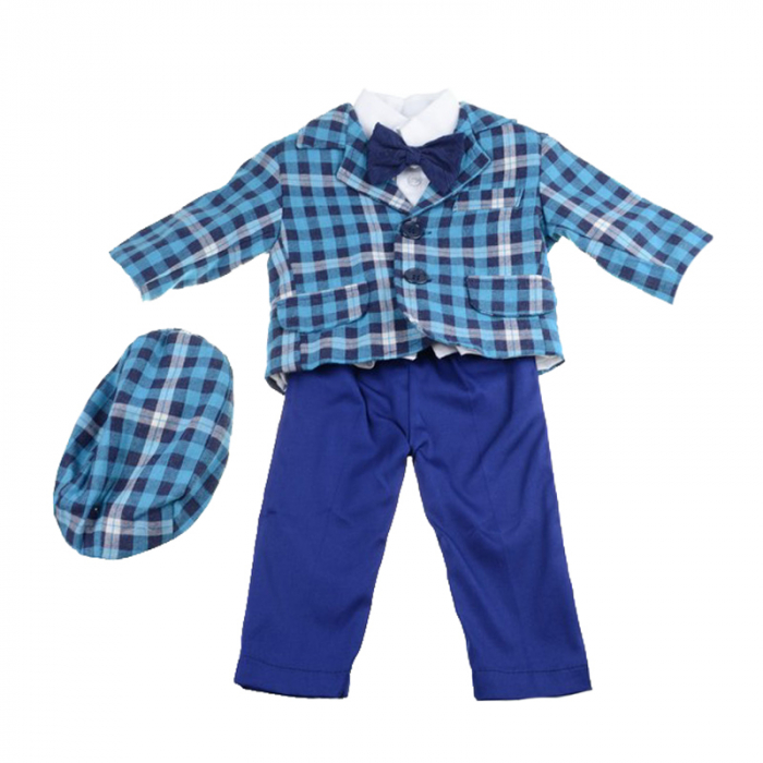 Costum de botez pentru baieti 5 piese Mini Junior CEB-16 [1]