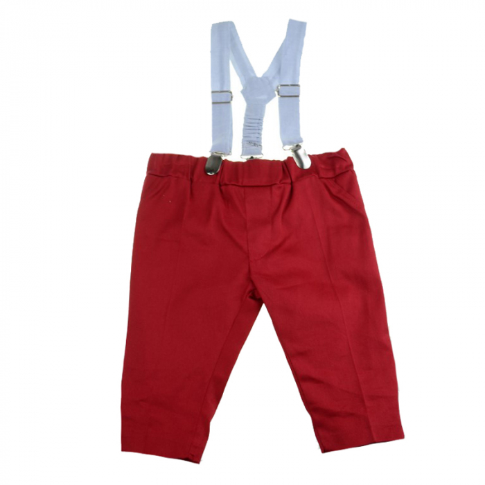 Costum de botez pentru baieti 6 piese Mini Junior CEB-18 [4]