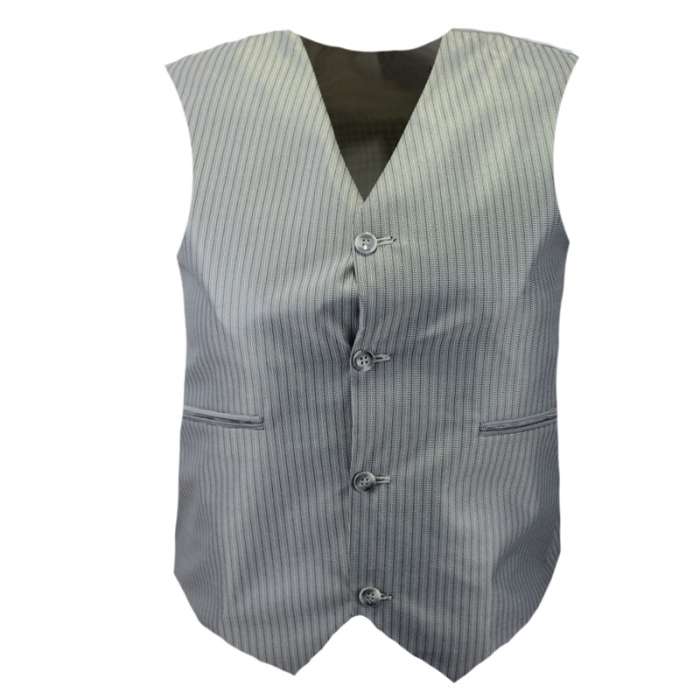 Costum elegant 3 piese pentru baieti LA Kids 13-CC-146-152-cm, Gri [3]