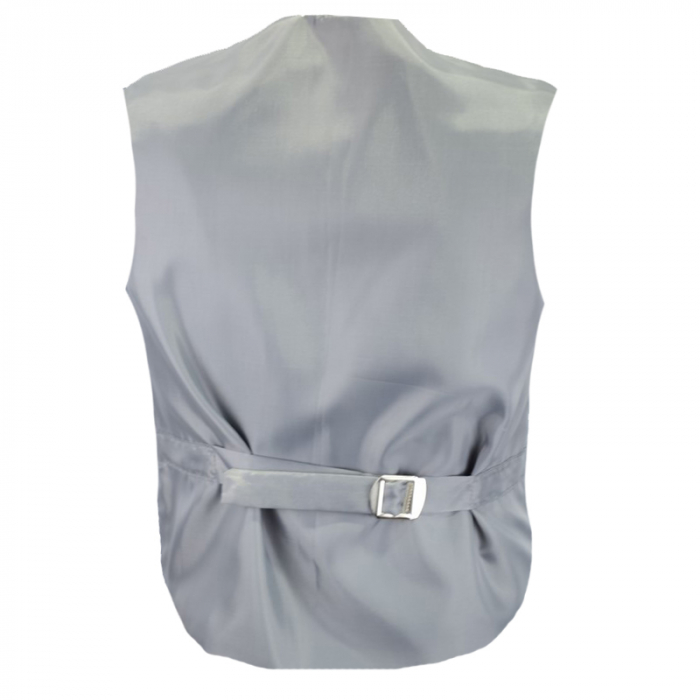 Costum elegant 3 piese pentru baieti LA Kids 26-CC-116-122-cm, Gri [5]