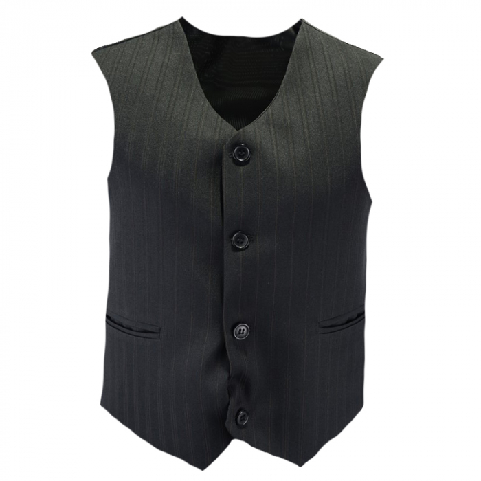 Costum elegant 3 piese pentru baieti LA Kids CE-16-116-122-cm, Negru [5]