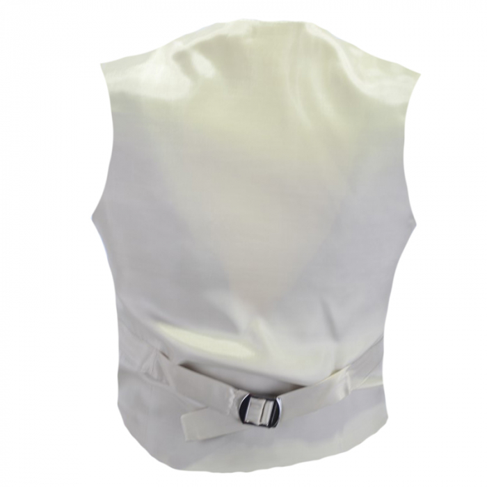 Costum elegant 3 piese pentru baieti LA Kids CE-20-104-110-cm, Crem [3]