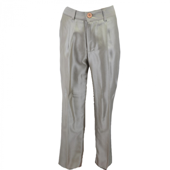 Costum elegant 3 piese pentru baieti LA Kids CE-20-104-110-cm, Crem [5]