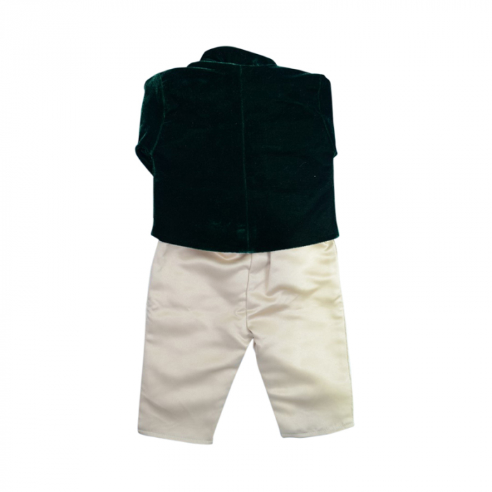 Costum elegant 5 piese pentru baieti Andreeatex CSS-5676-68, Verde [2]