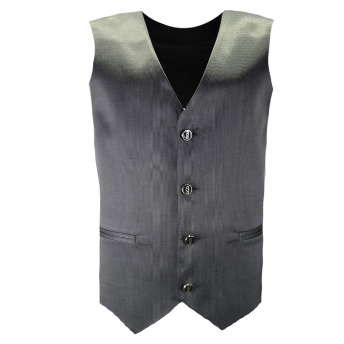 Costum elegant 4 piese pentru baieti LA Kids 1070-1-146-cm, Gri [5]