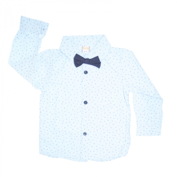 Costum elegant 4 piese pentru baieti Laila LL0109B-116, Bleumarin [3]