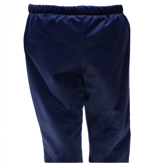 Costum elegant 4 piese pentru baieti Mini Bimbi C1B-98-cm, Bleumarin [5]