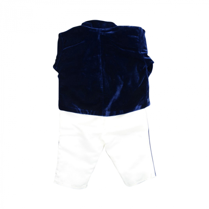 Costum elegant 4 piese pentru baieti Andreeatex CSS-5675-68, Bleumarin [2]