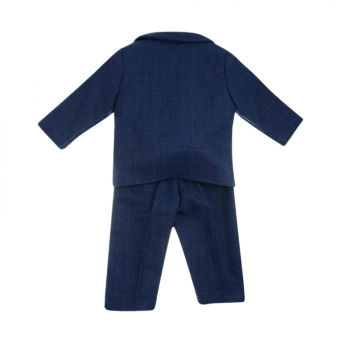 Costum elegant 5 piese pentru baieti Christopher Bady Club 6444AB, Bleumarin [2]