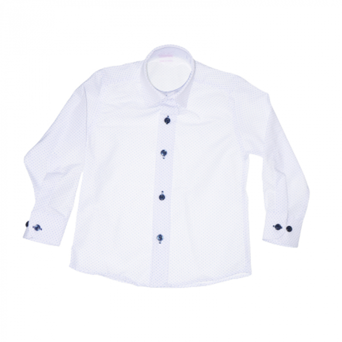 Costum elegant din 4 piese LOOKS KIDS pentru baieti KM1703B, Bleumarin [3]