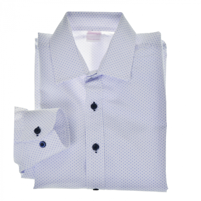 Costum elegant din 4 piese LOOKS KIDS pentru baieti KM2404A, Albastru [6]