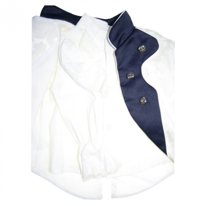 Costum elegant din 4 piese pentru baieti Mini Junior 030323-C, Crem [3]