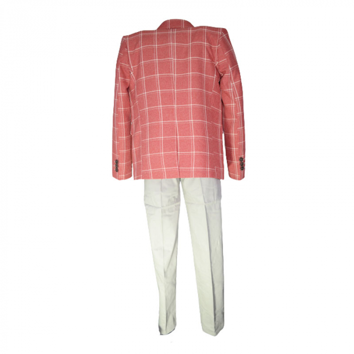 Costum elegant din 4 piese pentru baieti LOOKS KIDS KM2530-86, Rosu [2]