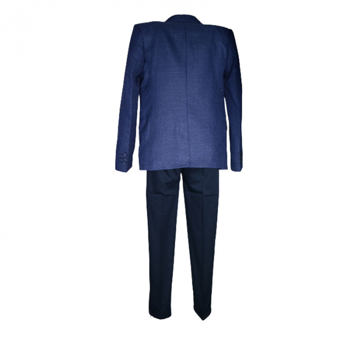 Costum elegant din 4 piese pentru baieti LOOKS KIDS KM2530A-116, Albastru [2]