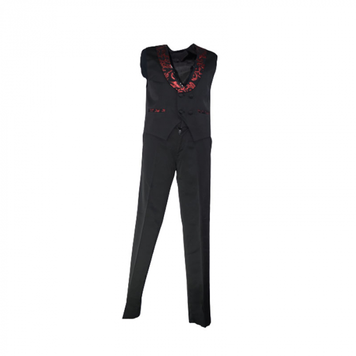 Costum elegant din 4 piese pentru baieti La Kids 1771RR, Rosu [3]