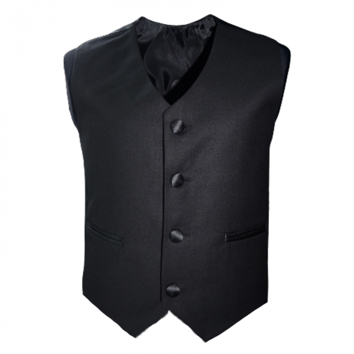 Costum elegant din 4 piese pentru baieti LA Kids 0251223-N, Negru [3]