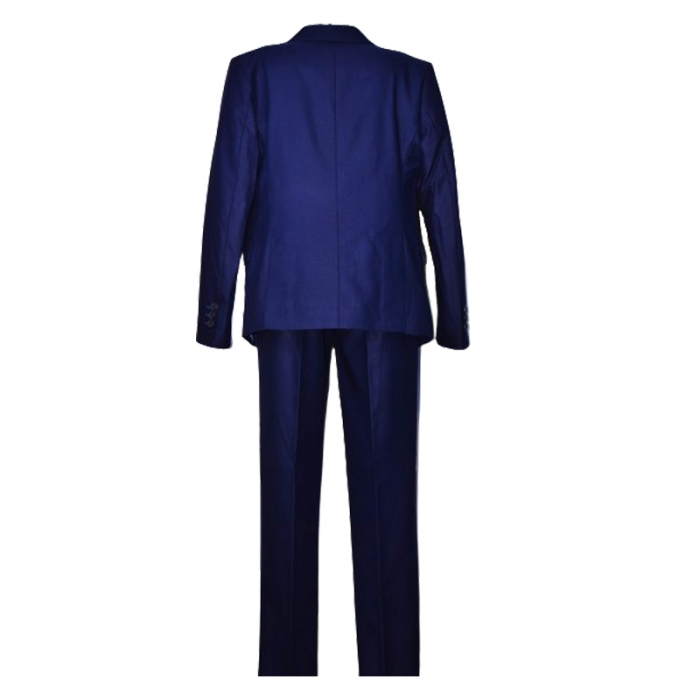 Costum elegant din 3 piese pentru baieti LA Kids 1739-B, Bleumarin [4]