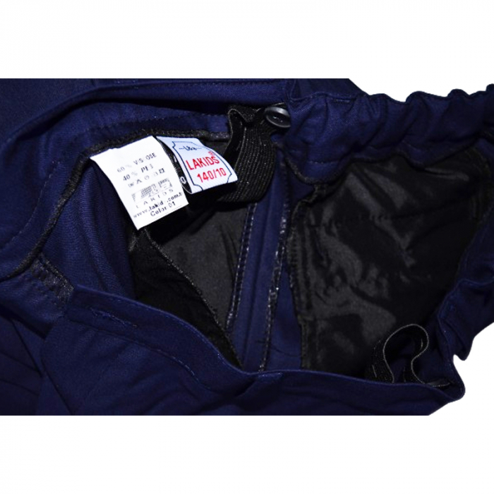 Costum elegant din 3 piese pentru baieti LA Kids 1739-B, Bleumarin [6]