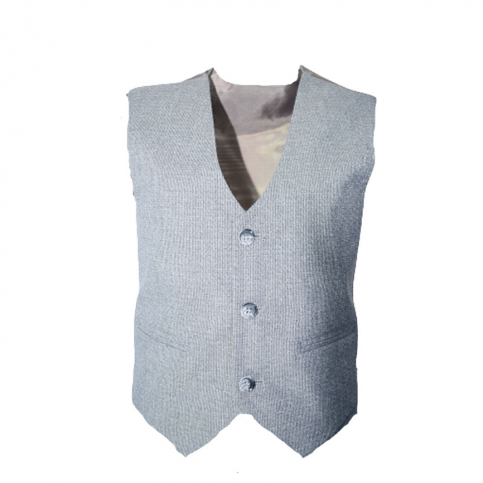 Costum elegant din 4 piese pentru baieti LA Kids 2203G-122, Gri [3]