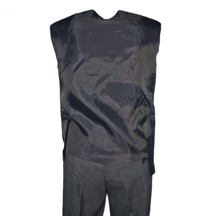 Costum elegant din 4 piese pentru baieti LA Kids 1766G, Gri [3]